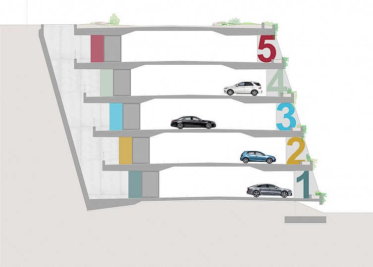 DSM Parking – DSM Nutritional Products AG, Kaiseraugst (1. Platz)