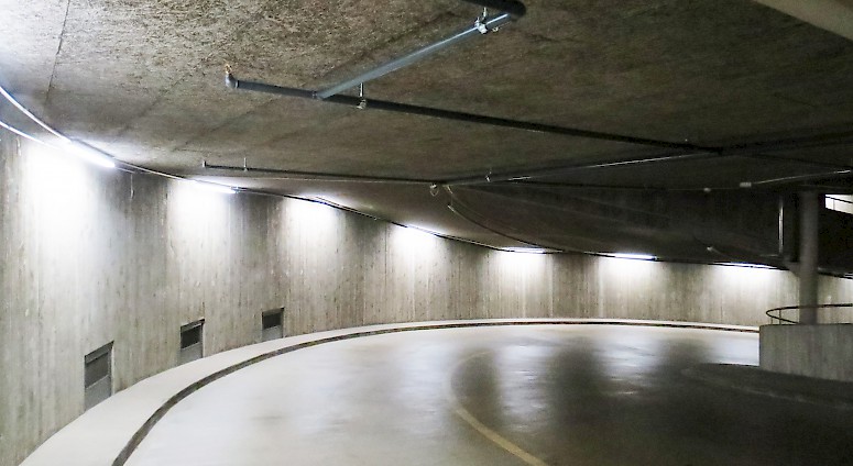 Sanierung Autoeinstellhalle - Hochbauamt Basel-Stadt