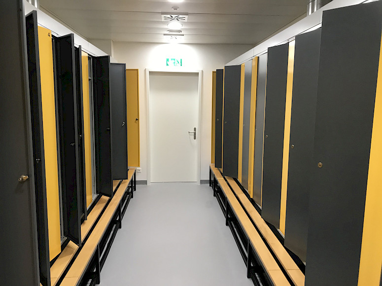 Umbau Garderoben 10. OG - Novartis Pharma AG