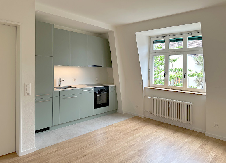 Umbau / Sanierung Alterswohnungen / Gastronomie - Bürgerspital Basel