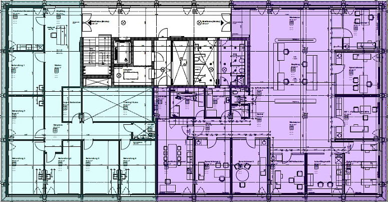 Gotenstrasse 84, Riehen - Einbau Physiotherapie- und Arztpraxis