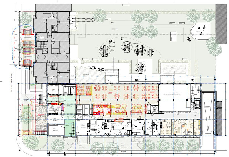 Umbau Pflegezentrum - Falkensteinerstrasse 30, Basel