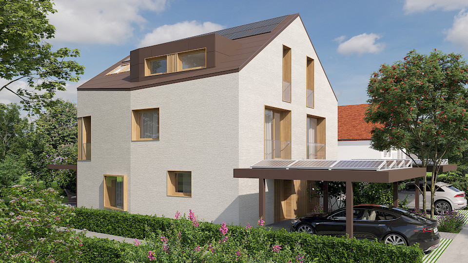 Neubau Doppel-Einfamilienhaus - VA Real AG