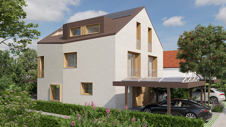 Neubau Doppel-Einfamilienhaus - VA Real AG