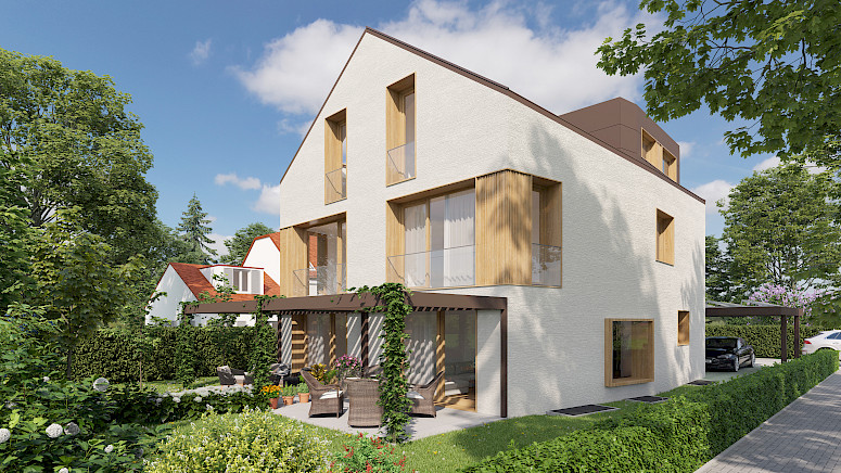 Neubau Doppel-Einfamilienhaus - VA Real AG